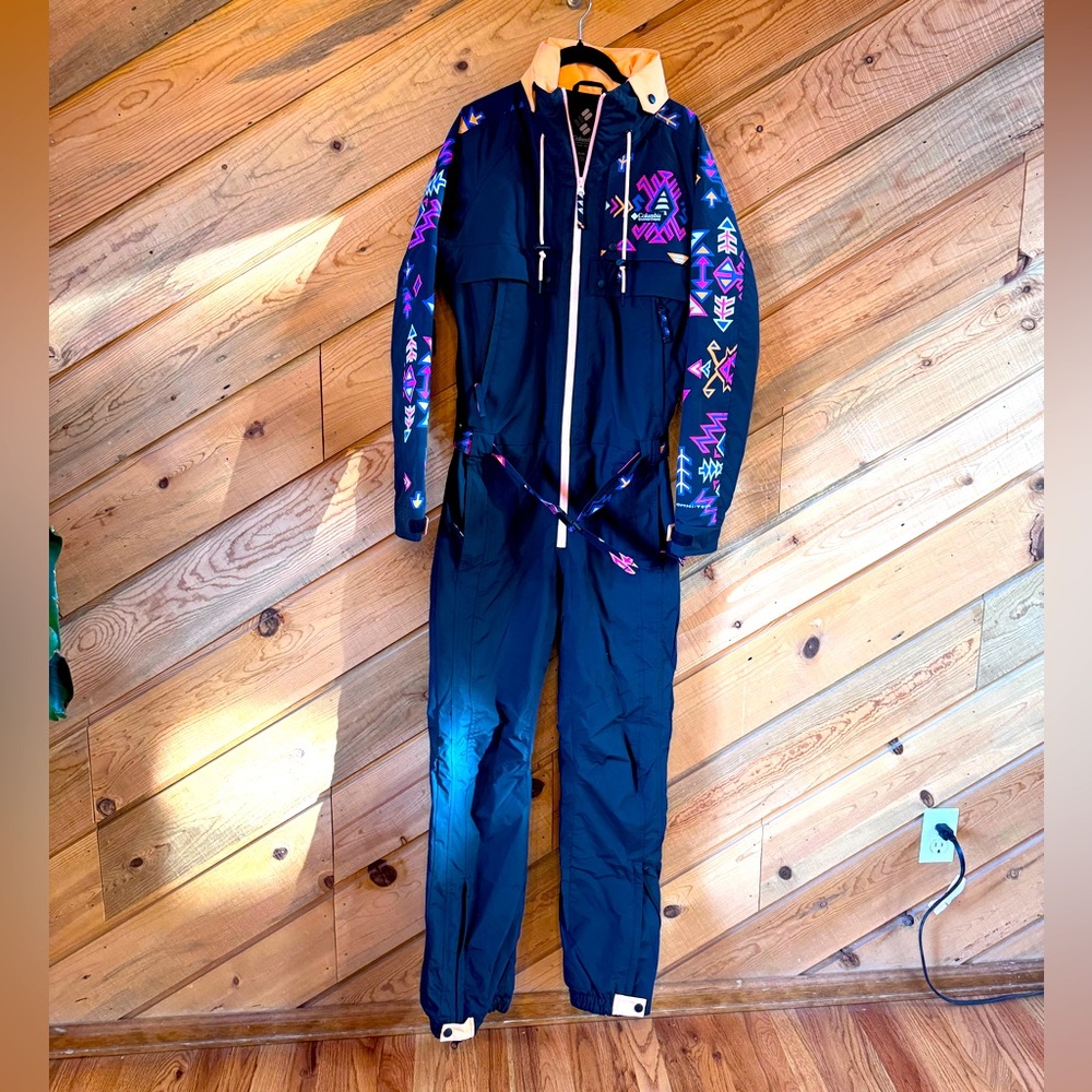 COLUMBIA Sportswear - Retro Aztec Ski Suit • Unisex XS